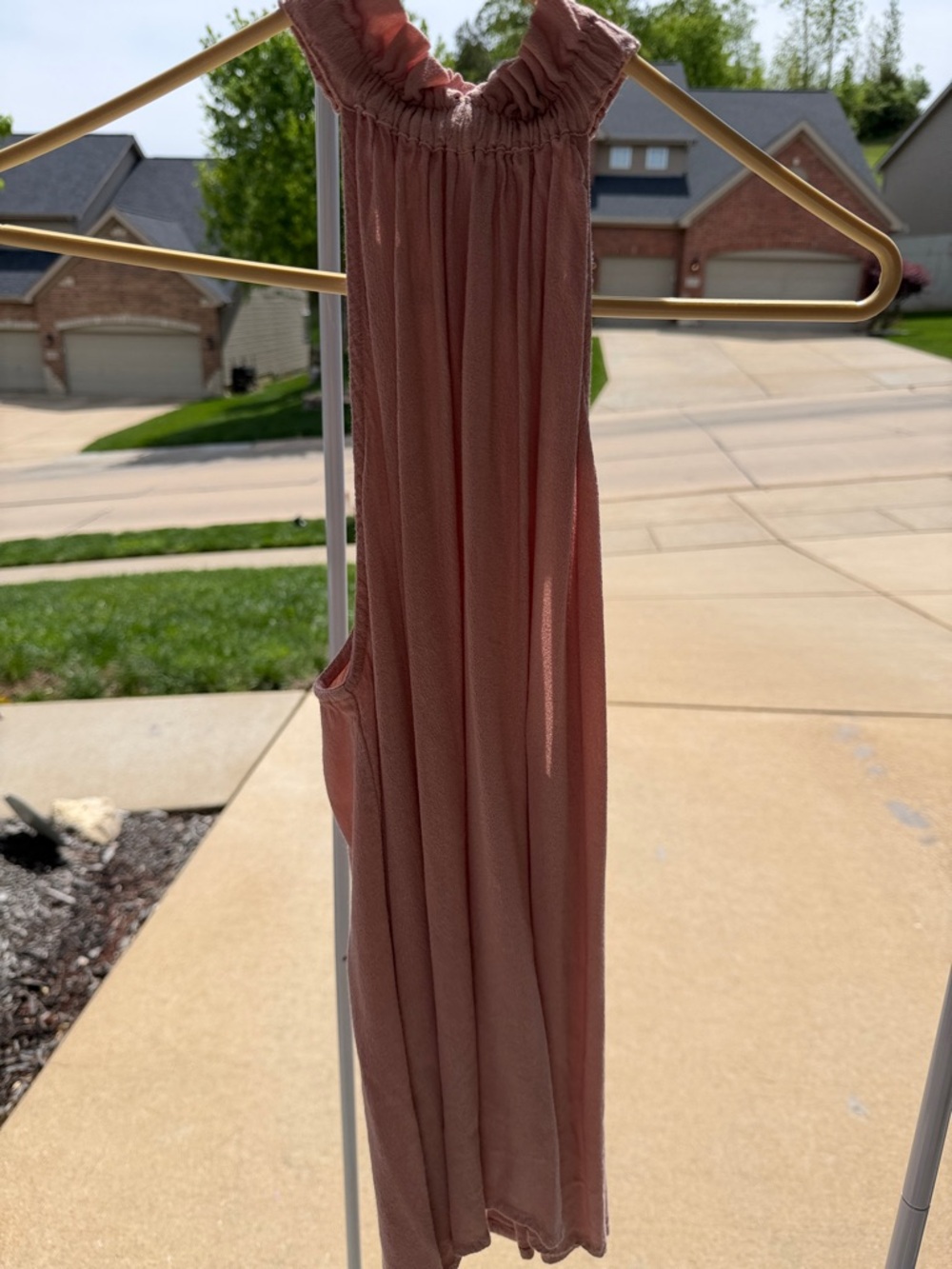 Mustard Seed halter in Dusty Mauve